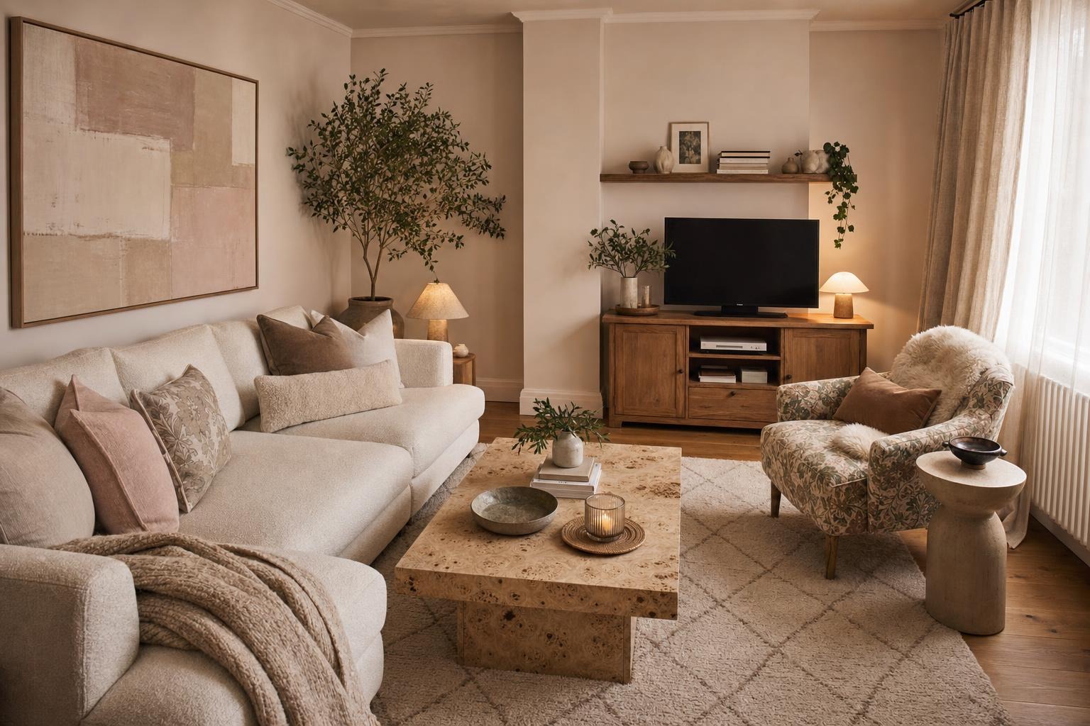 Sitting room — after