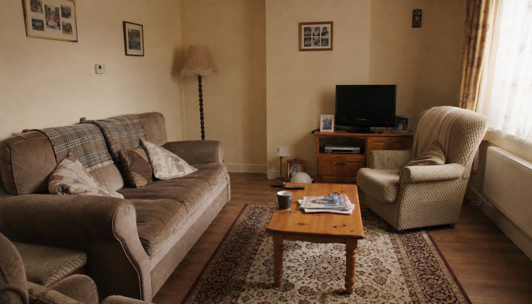 Sitting room — before