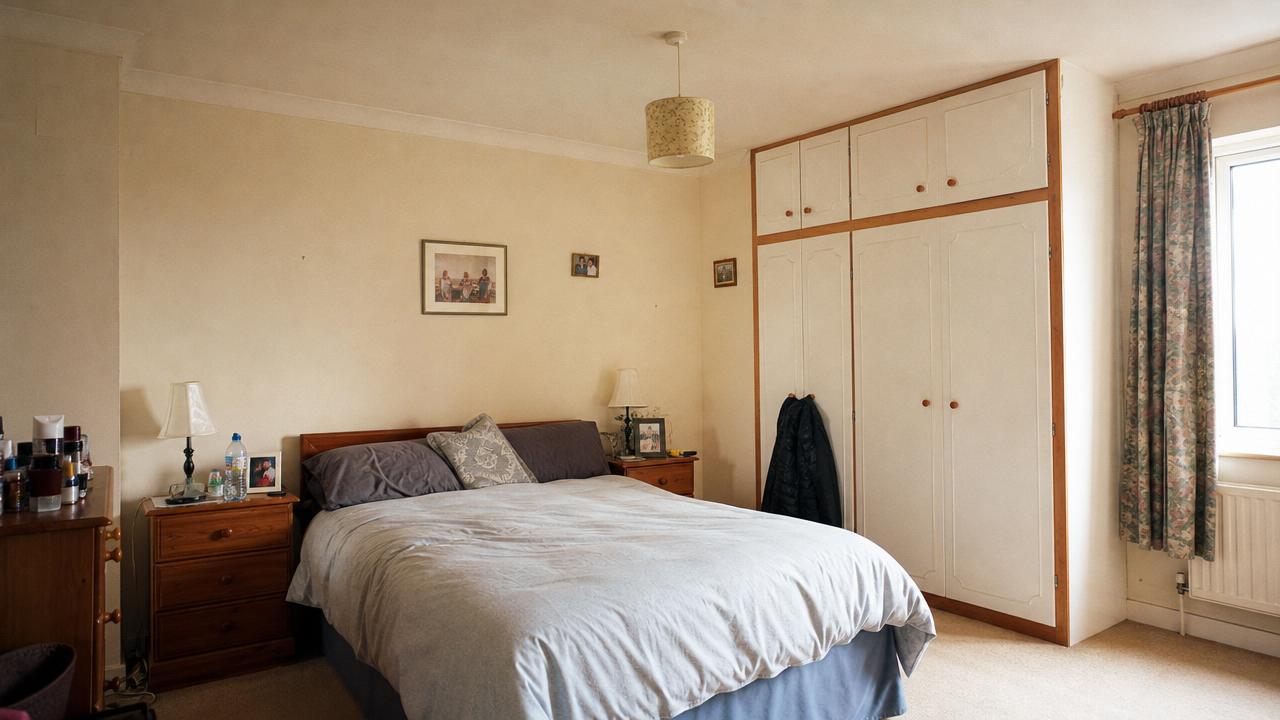 Bedroom — before